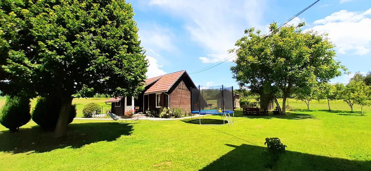 Wooden House Nela Near Plitvice Lakes Smoljanac Exterior foto